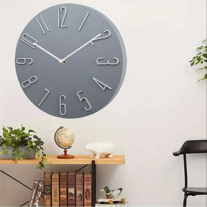 Wall clock living room household hanging fashion clock light