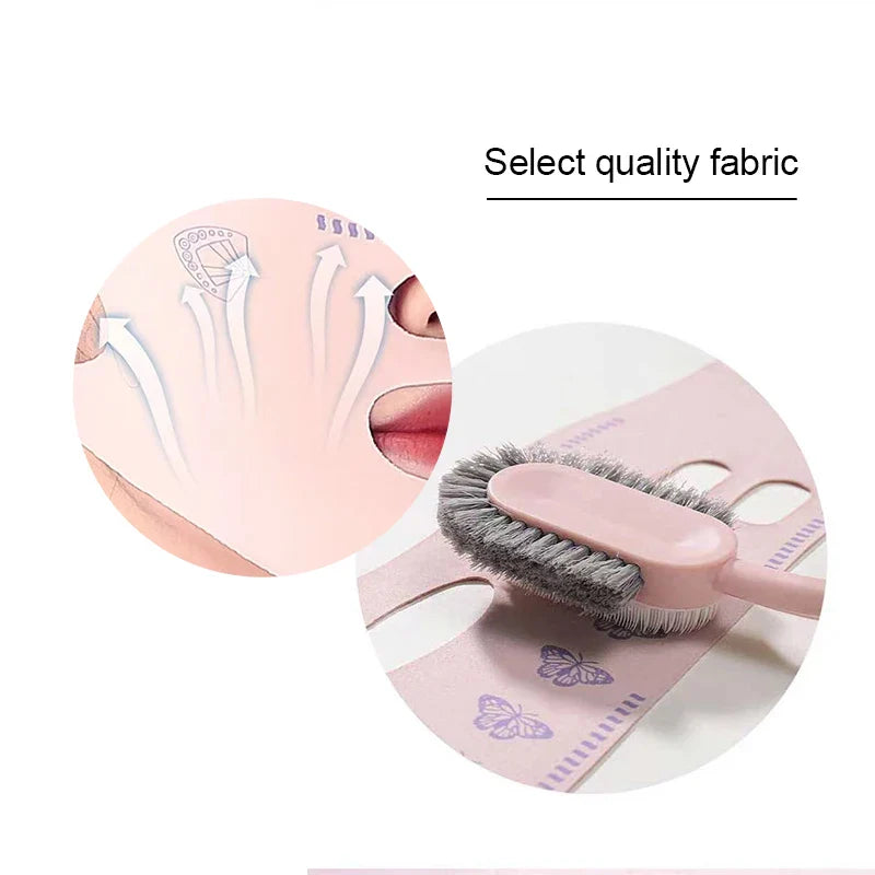 Breathable Elastic Face Slimming Bandage Massager