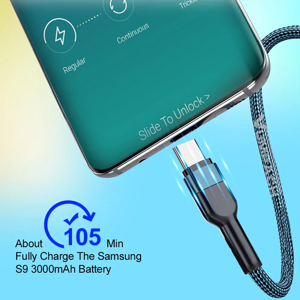 Fast Charging Data Cord Charger USB Cable