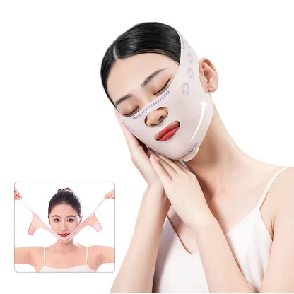 Breathable Elastic Face Slimming Bandage Massager