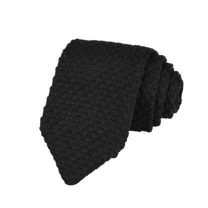 Wave Korean Style Elegant Knit Ties For Men