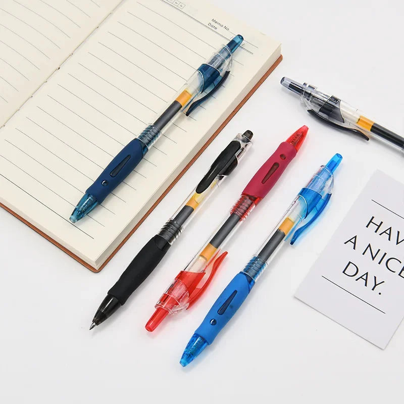 Retractable Gel Pens Stationery Supplies