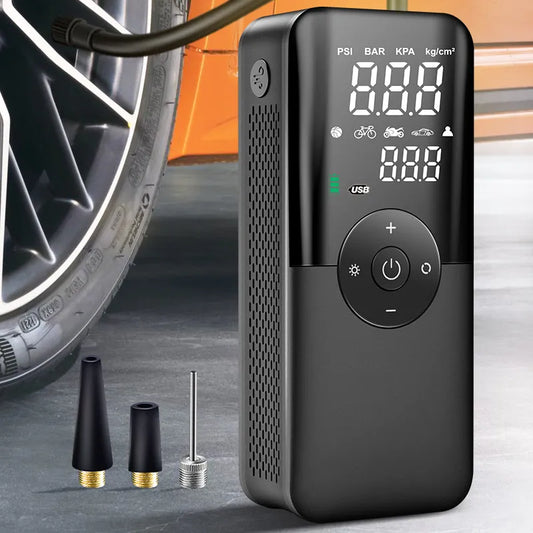 Digital Portable Rechargeable Air Pump