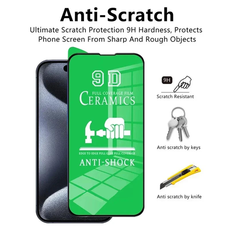 4PCS Clear Ceramic Screen Protector