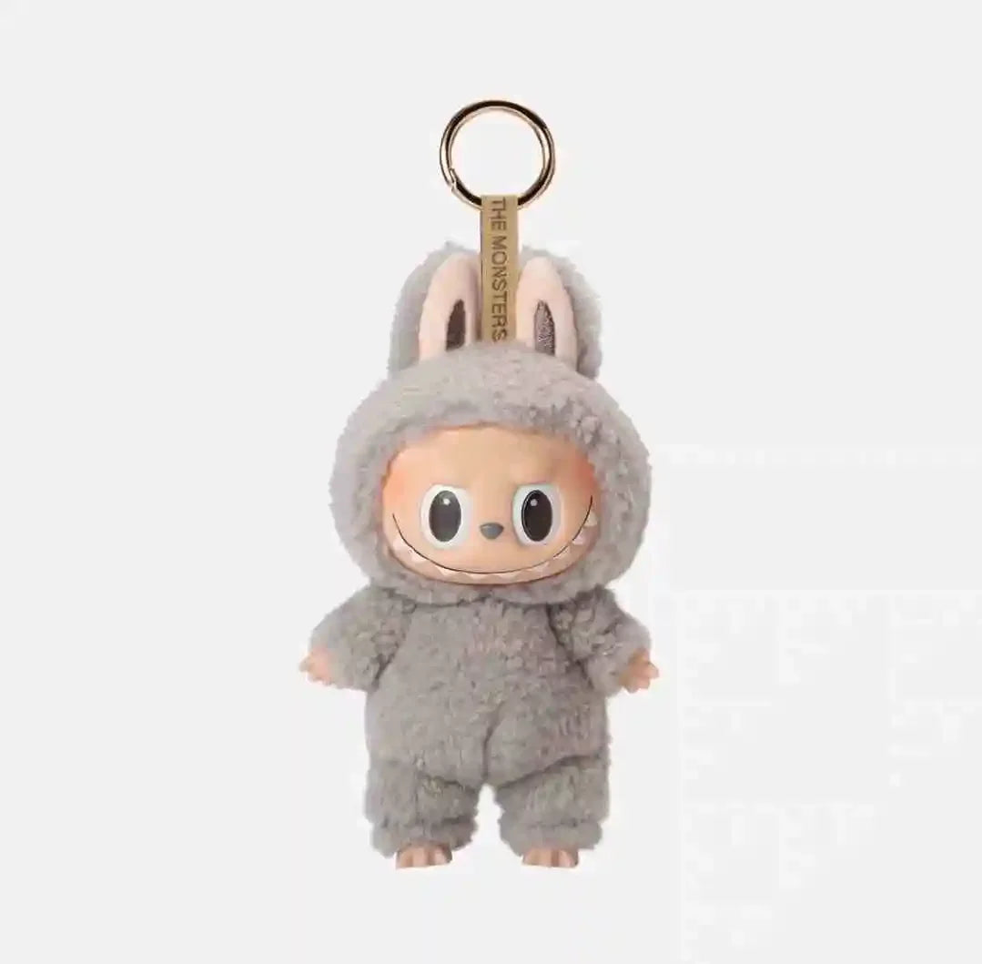 100% Original Labubu Has A Seat And Macaron Vinyl Face Doll Backpack Decorated Pendant For Surprise Blind Box Girl Mystery Gifts