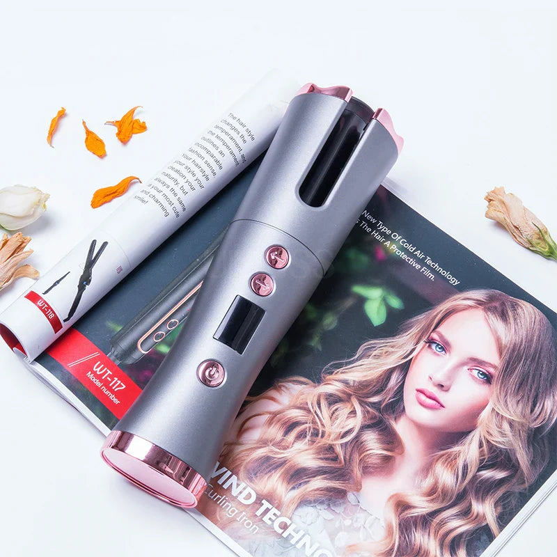 WT-121-1 Wireless Heatless Hair Curler