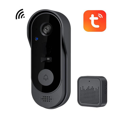 Tuya Smart Doorbell Camera Wifi Waterproof Outdoor Wireless Doorbells Intercom Video Eye Digital Door Peepholes Home Ring Bell