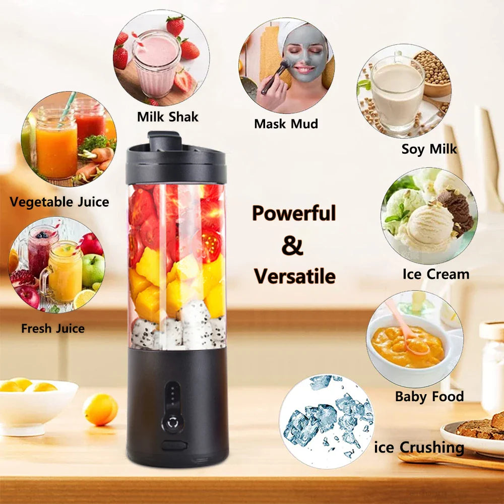 Mini Fresh Juice Blender For Smoothies Electric Juicer Mixer