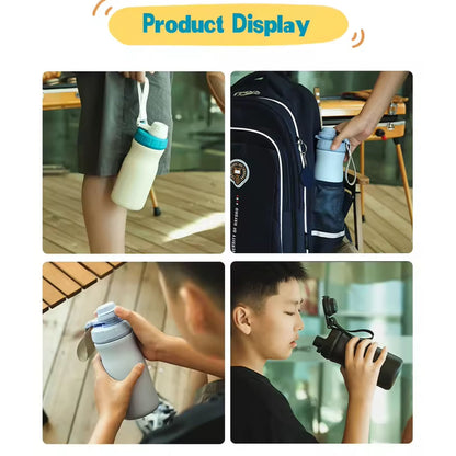 Leak-Proof Stainless Tumbler For Kids - Assorted