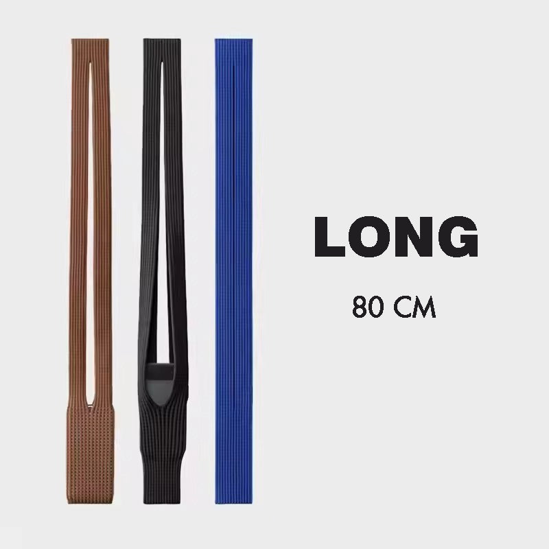 Trendy Crossbody Phone Pocket Pouch with Stretch Knit Material for Multiple Devices like Iphone & Samsung