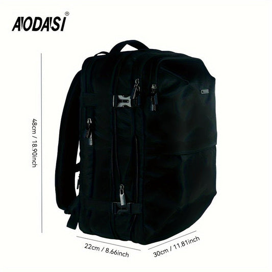 AODASI 7.93gal Vacuum - Sealed Backpack - Large Capacity, with Air Cushion Technology for Daily Travel & Business Trips, Durable Polyester, Laptop Compartment - buythingsusa