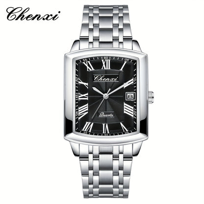 CHENXI Couple Watch Casual Fashion Square Men's And Women's Watch..
