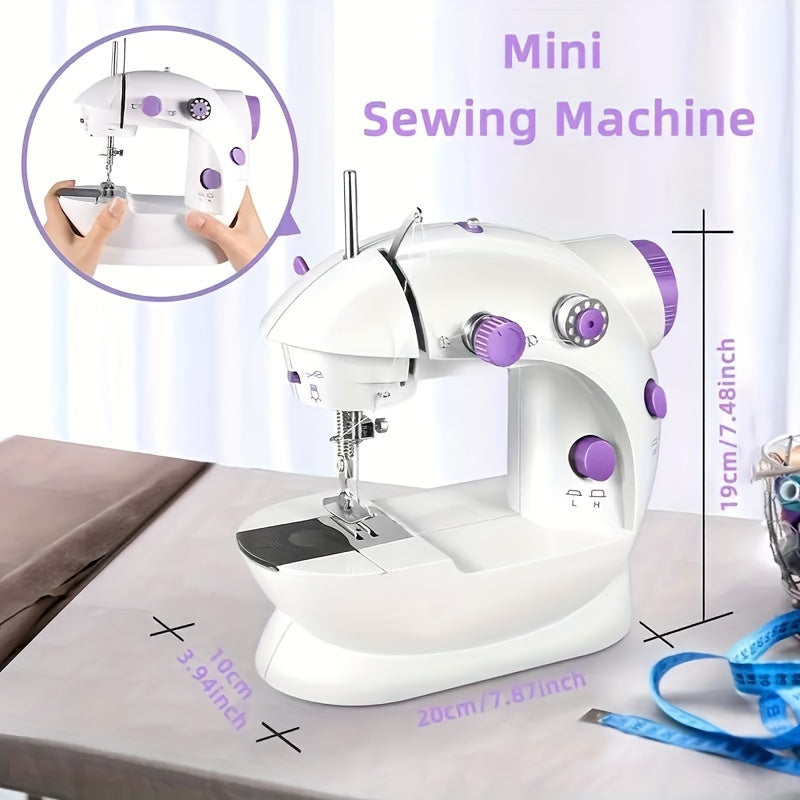 110V US Plug Automatic Heavy-Duty Portable Sewing Machine