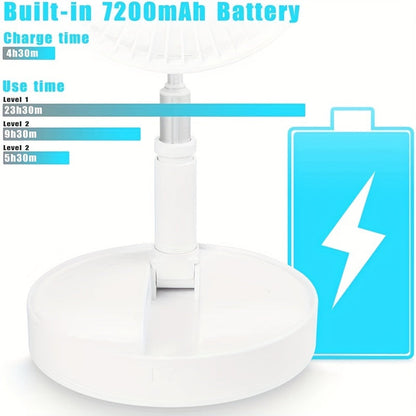 3600mAh Rechargeable Portable Fan