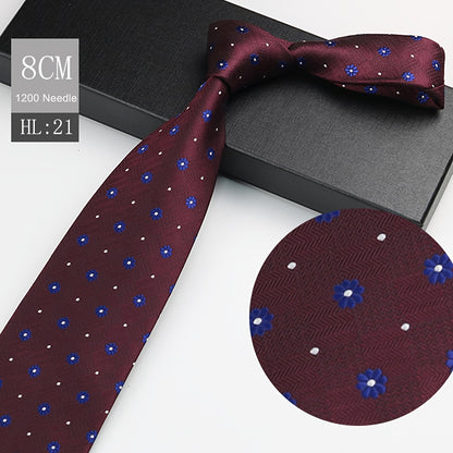 1pc Elegant Men's Polyester Necktie, 3.15inch Wide.