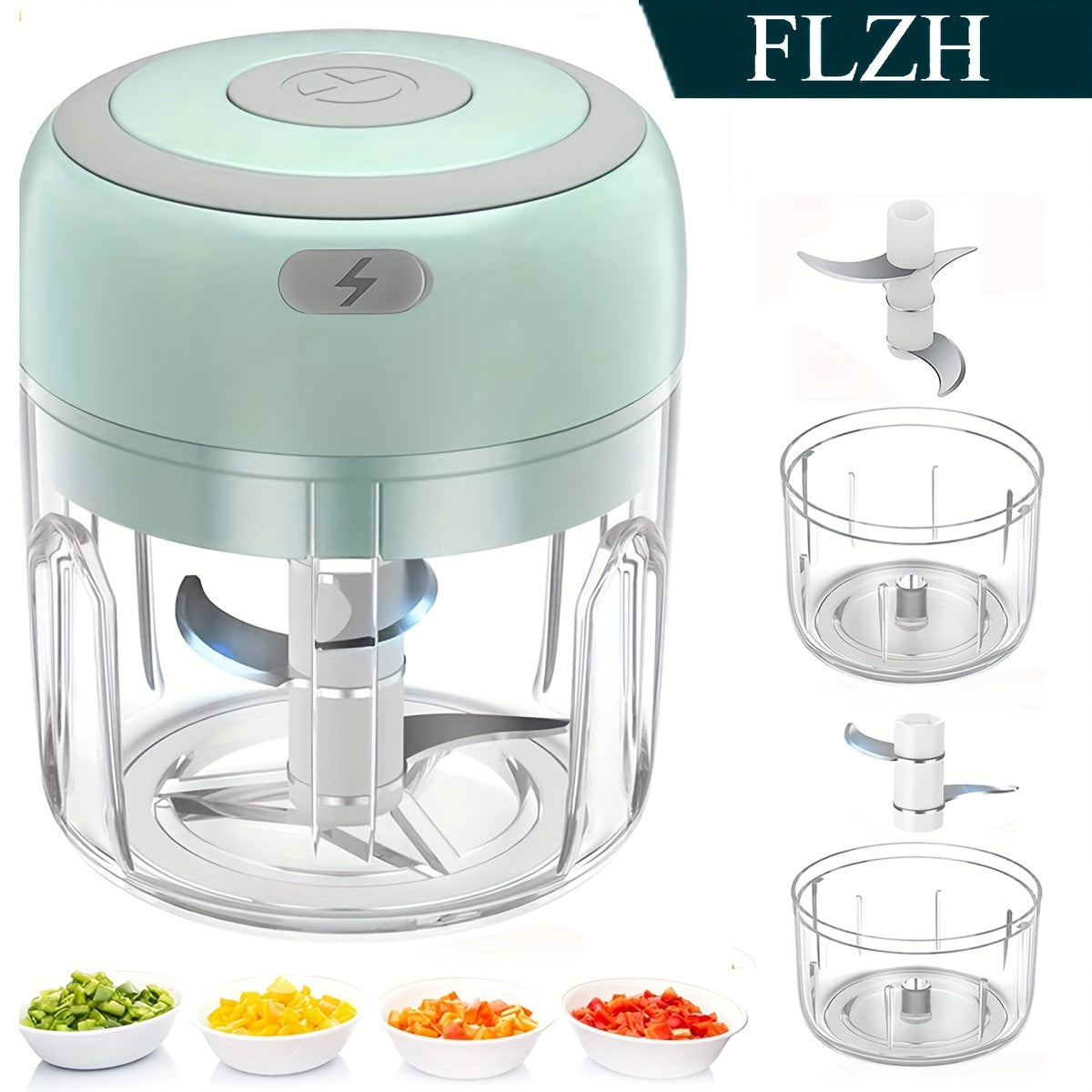 250ml Wireless Portable Electric Food Chopper