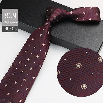 1pc Elegant Men's Polyester Necktie, 3.15inch Wide.