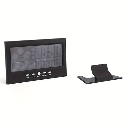 1pc Voice Control Digital Weather Clock