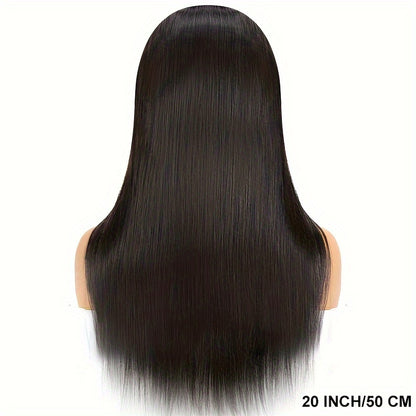 150% Density Straight Human Hair Wig With 4x4 HD Transparent Lace Front Closure - Perfect For Women