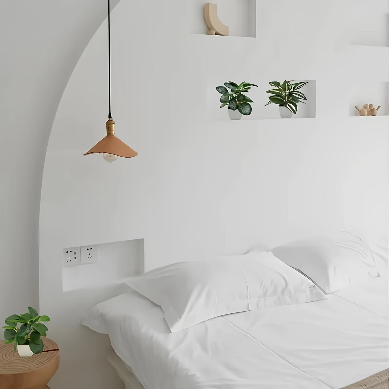 4/ Set, Mini Fake Flower Pot, White Flower Pot Small Fake Plant, Suitable For Desk Bathroom Bedroom Green Decoration, Spring And Summer Decoration St. Patrick's Day Easter Decoration, Beauty Room Decoration