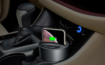 Wireless Cup Holder Car Phone Charger