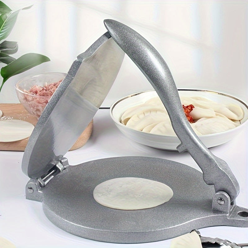 Durable Aluminum Tortilla Press - Large 8 Diameter for Perfect Tortillas