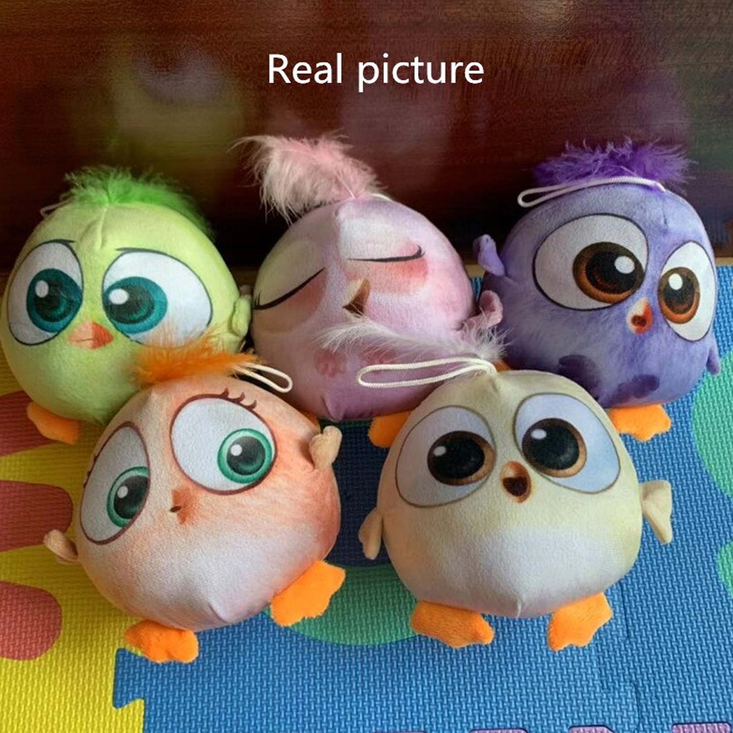 Wholesale New Bird Movie Angry Lovely Bird stuffed animal Plush Toys doll Chicken Pillow Home Decoration Birthday Christmas Gift