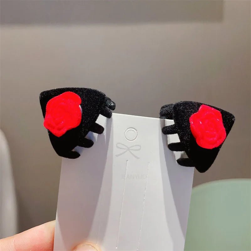 New Cute Plush Cat Claw Hairpin Simple Sweet Girl Baby Small Clasp Clips Children Star Clip Headwear Hair Clips Kids Accessories - buythingsusa