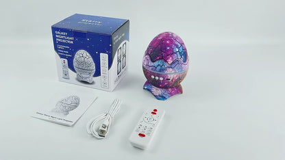 LED Dinosaur Egg Star Sky Projector