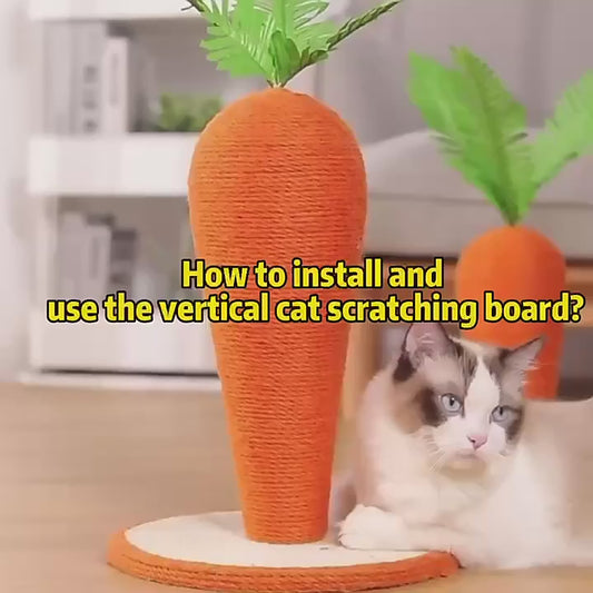 Carrot Cat Scratcher