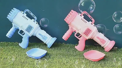 Rocket Bubble Gun Toy for Kid's